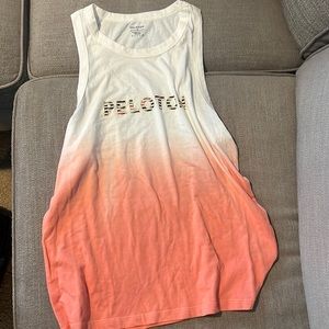 PELOTON RACER PINK TANK TOP NEW WITH TAGS